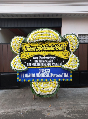 Papan Bunga Duka di Kamang Baru