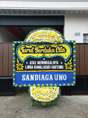 Papan Bunga Duka di Kamang Baru